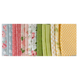PACKT12 - Fat Quarter Spring - Country Rose & Buttercup Slate