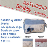 CORSO ASTUCCIO SHABBY (3 cerniere)