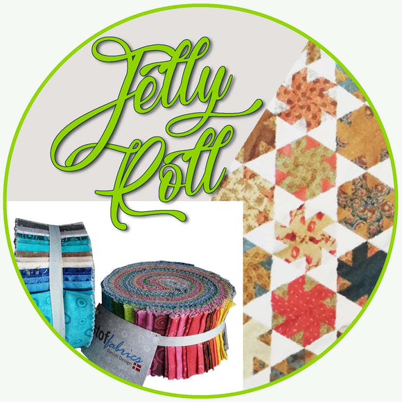 CORSO JELLY ROLL QUILT - MAGIC TRIANGLE --- domenica 13 ottobre