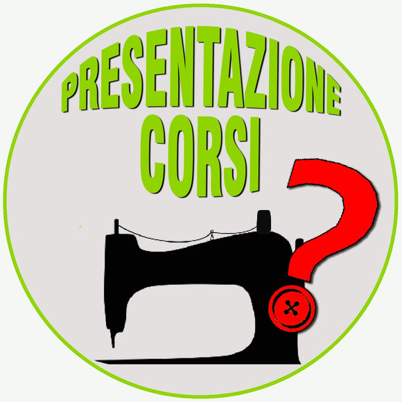 PRESENTAZIONE CORSI  --- sabato 12 ottobre