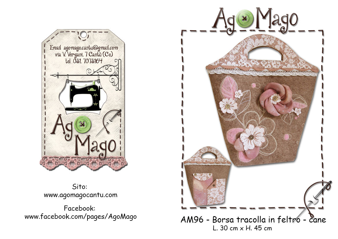 Cartamodello Borsa Feltro Cartamodello Borse In Feltro