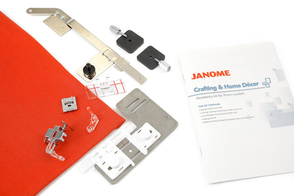 Janome - CRAFTING HOME DECOR KIT 9MM per Skyline S5 e S7.