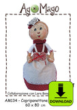 Cartamodello Copripanettone Gingerbread - AM134